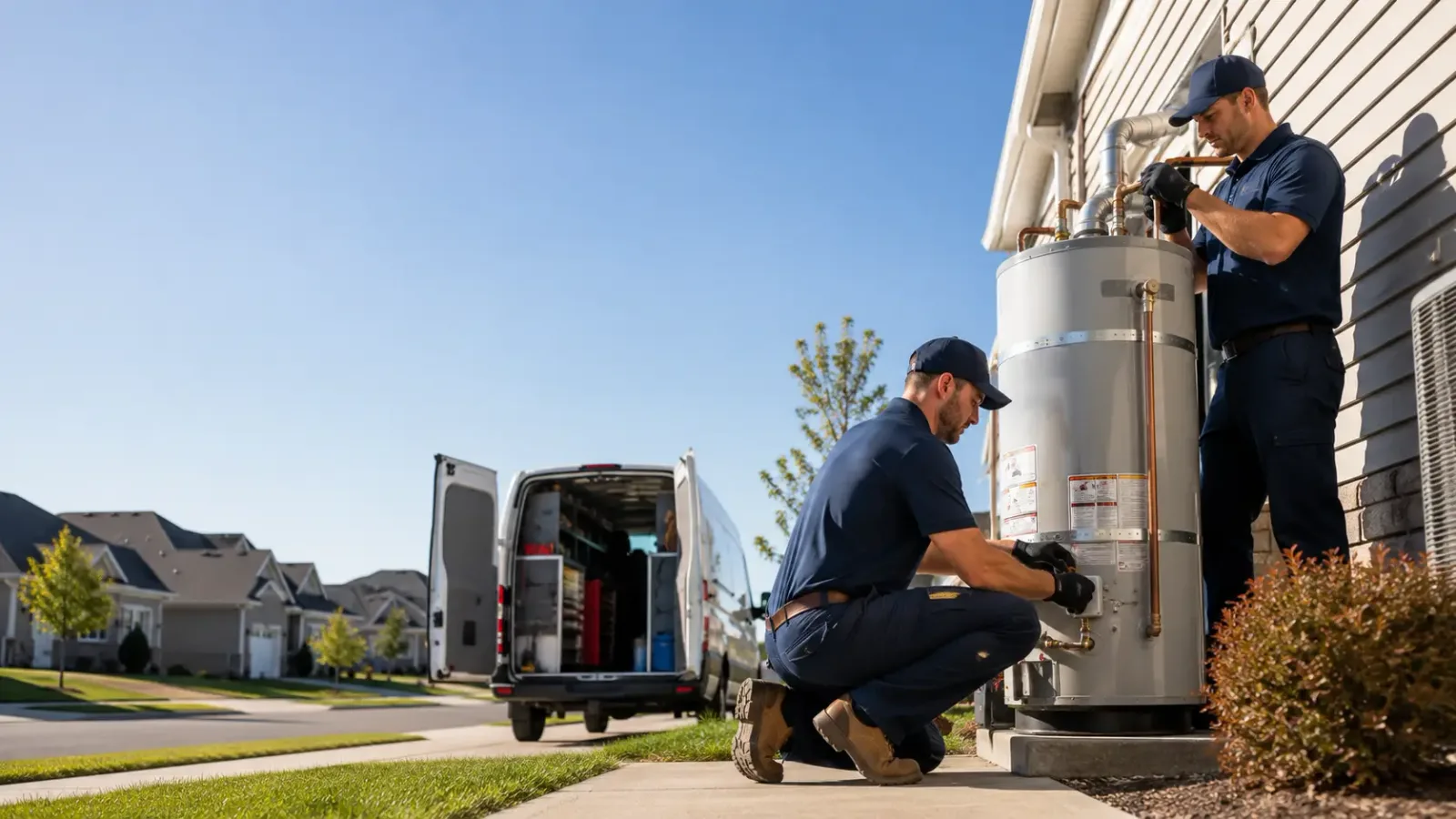 Water Heater Installation in Pickwick Dam, TN